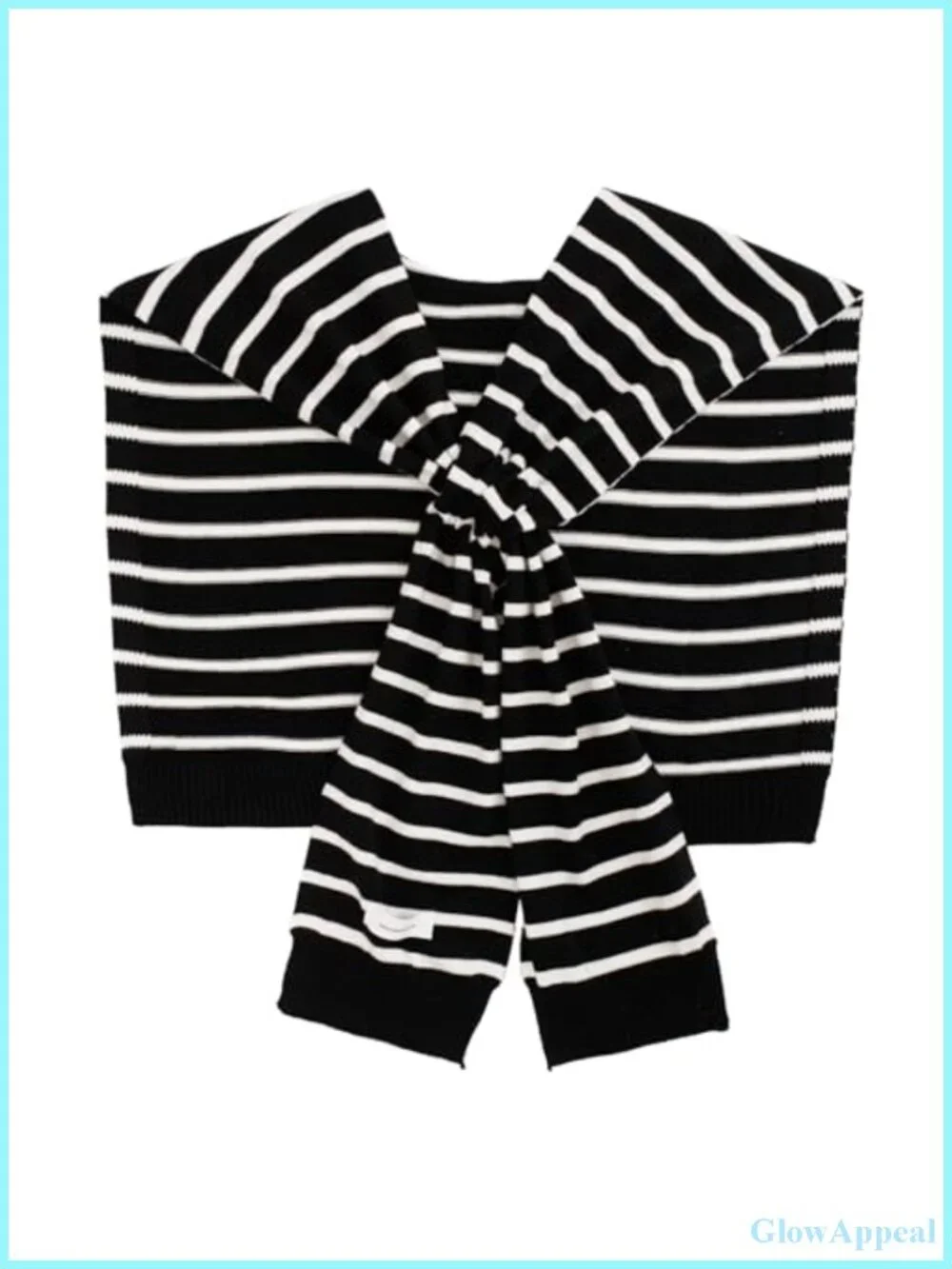 Women's Knitted Sweater Shawl Wrap with Sleeves Lightweight Shoulder Cape Scarf